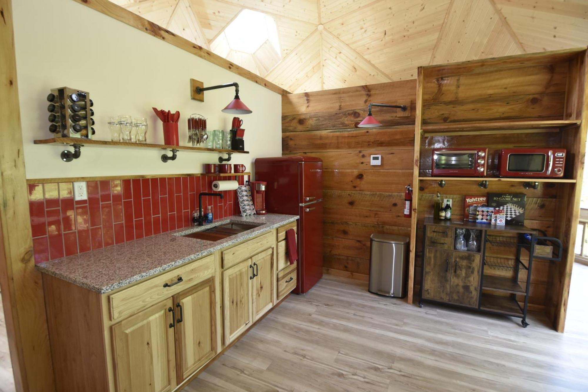 ToptonNatahala Glamping Red Dome #23别墅 外观 照片